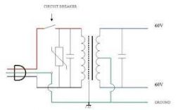 Audio Conditioner Circuit Diagram with LC Filter Circuit diagram with LC filter and surge protection.