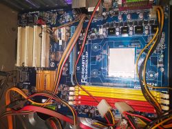 Brak obrazu po OC Intel Core 2 Duo E4300 - uszkodzony CPU/MB?