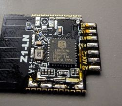 Electronic module with the marking LN882HK1 on a black Z1-LN background.