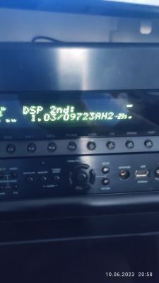 Onkyo tx-nr5007 - cisza po wymianie DSP (D830K013DZKB5), aktualizacja firmware i pomiar napięć