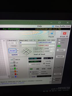 Próba reanimacji dysku Toshiba 1TB z monitoringu CCTV