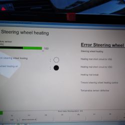 BMW E60 530i 2004 - Podgrzewanie kierownicy rozłącza się po kilku sekundach