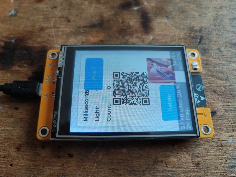 ESP32 and touch display - part 5 - LVGL in SquareLine Studio ESP32 and touch display - part 5 - LVGL in SquareLine Studio