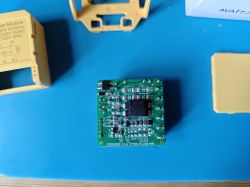 Avatto DMS16-W1 Dimmer Switch Board Avatto DMS16-W1 smart dimmer switch board on a blue background