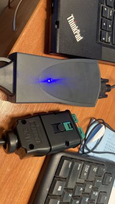 Laptop ThinkPad, interfejs diagnostyczny z niebieskim światłem, kabel Actia MXG