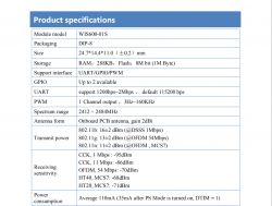 [W600] ESP-01W WIS600 freestrong W600 WinnerMicro OpenBeken support