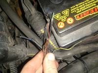 Opel Astra g - Ucięta wtyczka zaworu EGR - schemat / kolory kabli