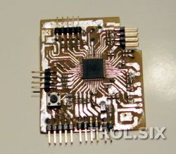 Płytka Propeller P8X32A i spartańska przejściówka RS232-UART Płytka Propeller P8X32A i spartańska przejściówka RS232-UART