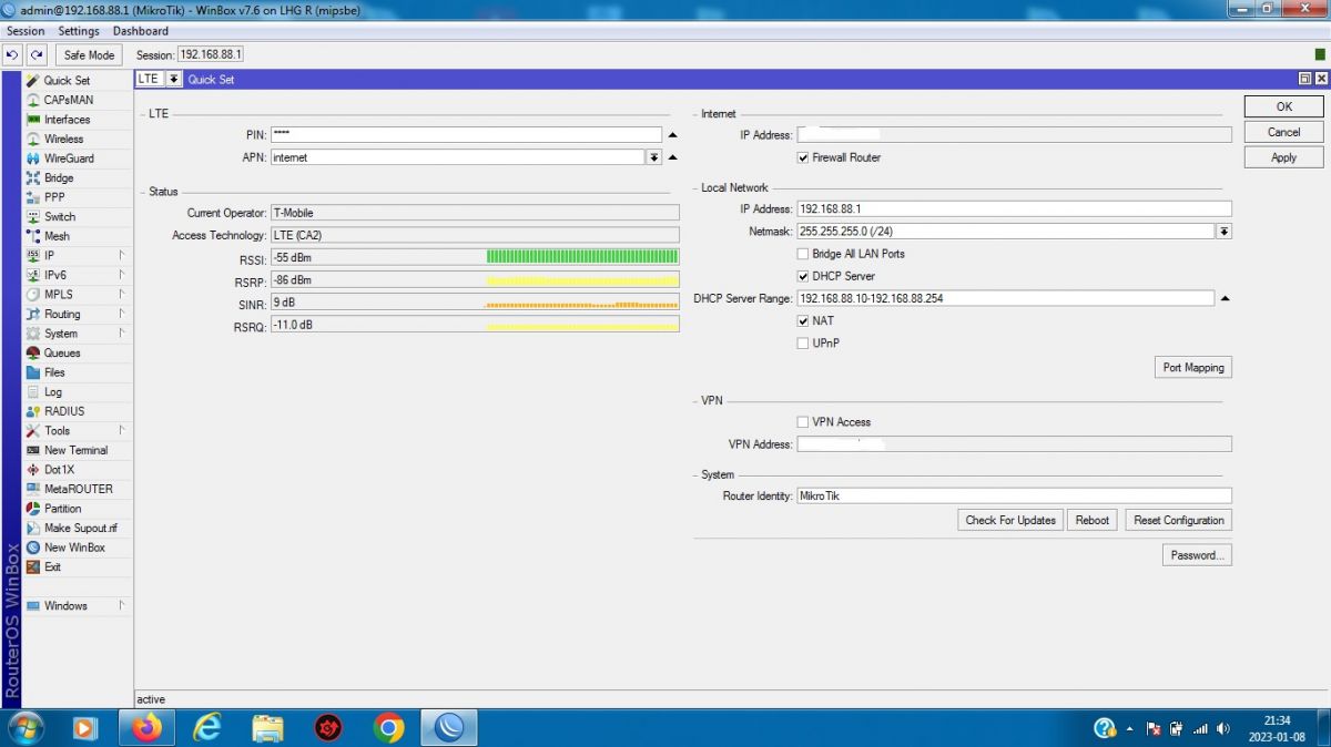 Jak Skonfigurowa Mikrotik Lte Mikrotik Lhg Lte Kit Rblhgr R E Lte