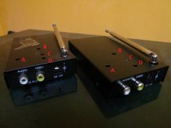 Alphard VS2002 - Video Sender VHF - za co odpowiadają poszczególne potencjometry Alphard VS2002 - Video Sender VHF - za co odpowiadają poszczególne potencjometry