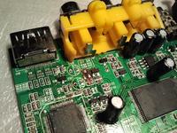 GOCLEVER Cineo100 HD Player - Schemat i oznaczenie tranzystora Q17