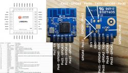 WL2S Module - Diagram and Pin Descriptions Diagram and photos of WL2S module with pin descriptions
