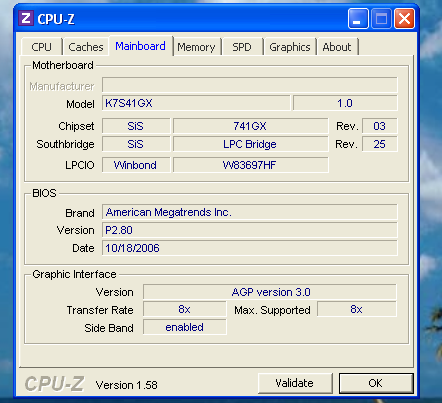 Podkęranie procesora AMD ATHLON 1,54ghz