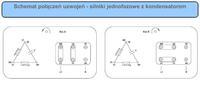 Jak podłączyć na krótko silnik siłownika NICE Robo 1000 do testu?