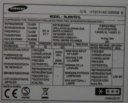 Samsung RL55VTE1L - lodówka wyzwala bezpiecznik różnicowoprądowy Samsung RL55VTE1L - lodówka wyzwala bezpiecznik różnicowoprądowy