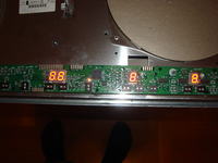 Amica PI6516 TF - wyświetlają się same ósemki po włączeniu płyty indukcyjnej