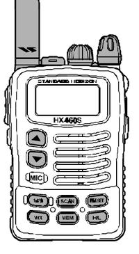 Standard HX460S Handheld Marine Tranciever Manual EN