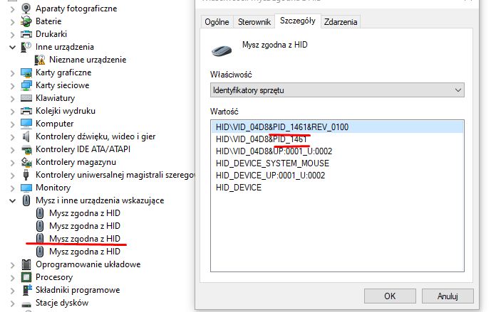 PIC16LF1459 tutorial - USB HID support in the free SDCC compiler - LED, mouse and keyboard