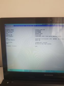 Lenovo G50-30: Brak kursora i reakcji myszy/klawiatury przy instalacji Win