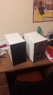 Zestaw dwóch kolumn (kopia Sony SSH-1600) i wzmacniacza stereo na LM3886 Zestaw dwóch kolumn (kopia Sony SSH-1600) i wzmacniacza stereo na LM3886