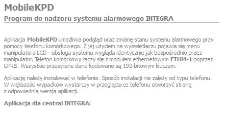 Konfiguracja Mobile KPD2 z Versa 15 i ETHM-1 - brak dostępu z aplikacji Java Konfiguracja Mobile KPD2 z Versa 15 i ETHM-1 - brak dostępu z aplikacji Java