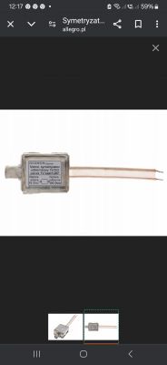 Symetryzator antenowy BADMOR z kablami