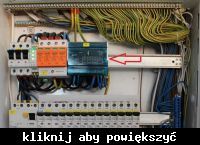 Identify the Element Marked by Arrow in 3-Phase Switchgear: N Cable Connection to RCD