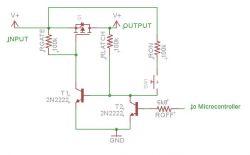 Atmega328, automatyczne odłączenie zasilania po wykonaniu programu.