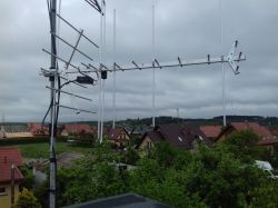 Ustawienie anten, dobór symetryzatorów antenowych i zwrotnicy antenowej.