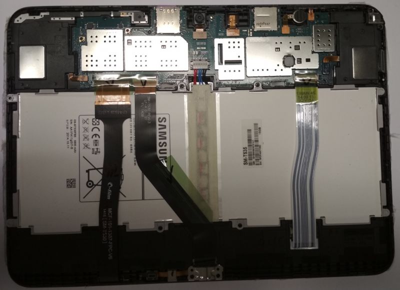 Tablet Samsung SM-T535 - wymiana digitizera