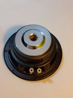 Identyfikacja i wycena głośnika 21cm bez oznaczeń, w zabudowie - zdjęcia w linkach