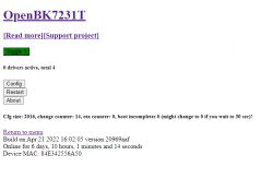 [BK7231T] My HTTP server, configurator, MQTT support from Home Assistant