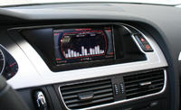 Audi A4 B8 - Graficzna wizualizacja dźwięku na MMI