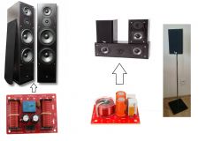 Voice Kraft Loudspeakers: Upgrade Tips for Models VK 7615 & VK 3188, Amplifier Akai AM-47