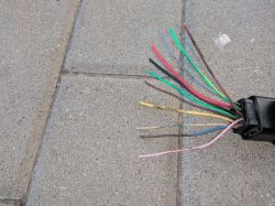 Renault Laguna II 1.8 - Podłączenie elektrycznych lusterek