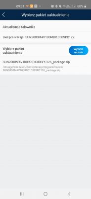 Huawei SUN2000-6KTL- blad aktualizacji