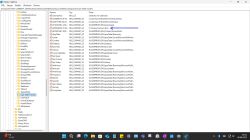 Edytor rejestru z podświetloną zmienioną ścieżką folderu Camera Roll na dysk C
