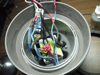 HID torch searchlight with halogen torch