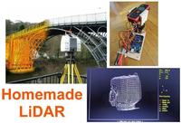 Lidar DIY - oparty o dalmierz laserowy i Arduino