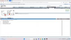 Zrzut ekranu z programu diagnostycznego VIDA z listą błędów dla Volvo S60.