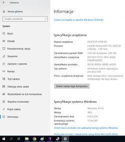 Stacjonarny, win10 - Błąd aktualizacji windows update