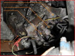 silnik 1Y VW 1,9D - podłączenie pompy wtryskowej (jak to podłączyć w VWT3)