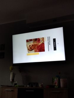 Obrót obrazu o 90 stopni kamera + telewizor z androidem