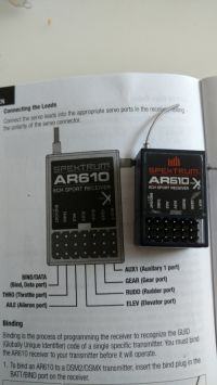 Jak podłączyć odbiornik RC AR610 do chińskiego sterownika dual H?