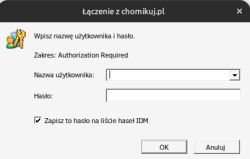 Internet Download Manager nie pobiera z drugiego konta Chomikuj – pętla logowania