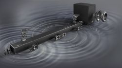 Soundbar, co oznacza: głośniki wysokotonowe zintegrowane z ...