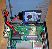 Instrukcja montażu dysku twardego 2,5 SATA w terminalu HP t5740