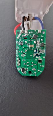 Electronic Device Printed Circuit Board Close-up view of an electronic device's printed circuit board.