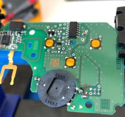 Renault Megane II - Karta/Pilot brak elementów SMD