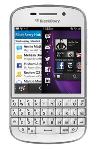 BlackBerry Q10 - mechan. klawiatura QWERTY i wyświetlacz 3.1" Super AMOLED